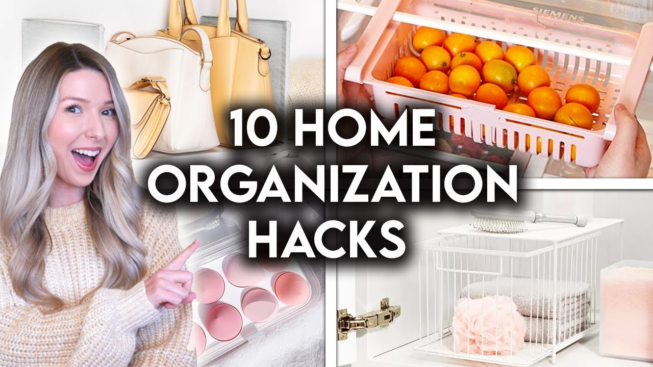 image 0 10 Clever Home Organization Ideas + Storage Hacks