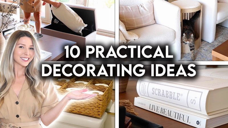 10 Practical Home Decor Ideas : Decorate + Organize With Me