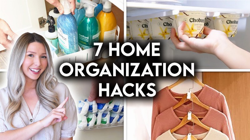 image 0 7 Clever Home Organization Ideas + Storage Hacks