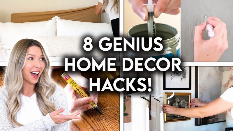 image 0 8 Genius Home Decor Hacks That Changed My Life : Design Hacks