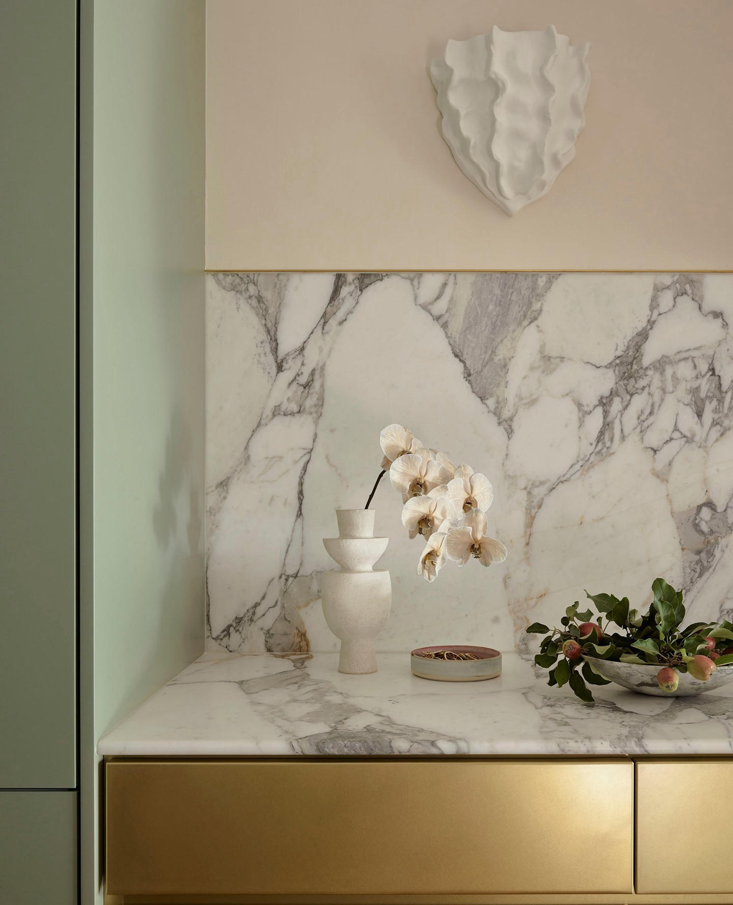 image  1 Arent&Pyke - A touch of brass in the kitchen of our #arentpykestudio Darley House project