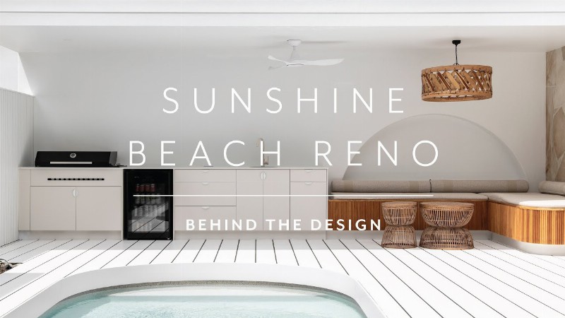 image 0 California Coastal House Meets Mediterranean Villa : Sunshine Beach Renovation : Behind The Design