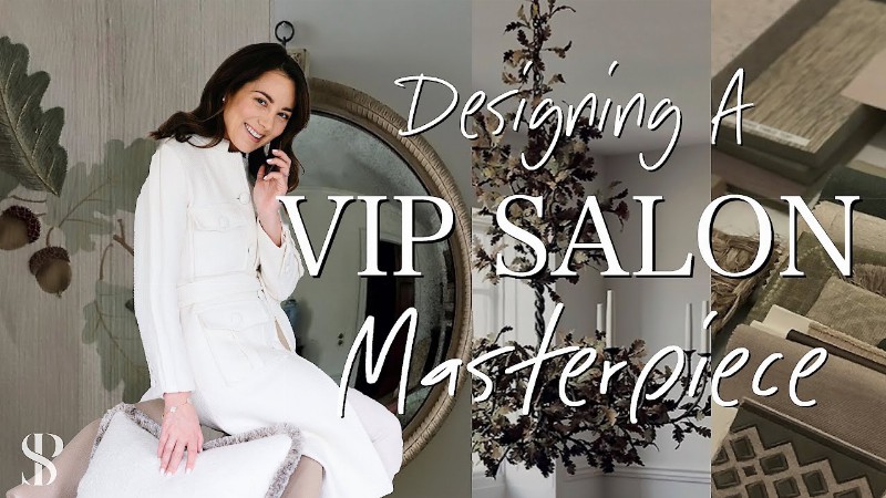 image 0 Designing The Vip Salon At Masterpiece + Luxury Home Gym Reveal