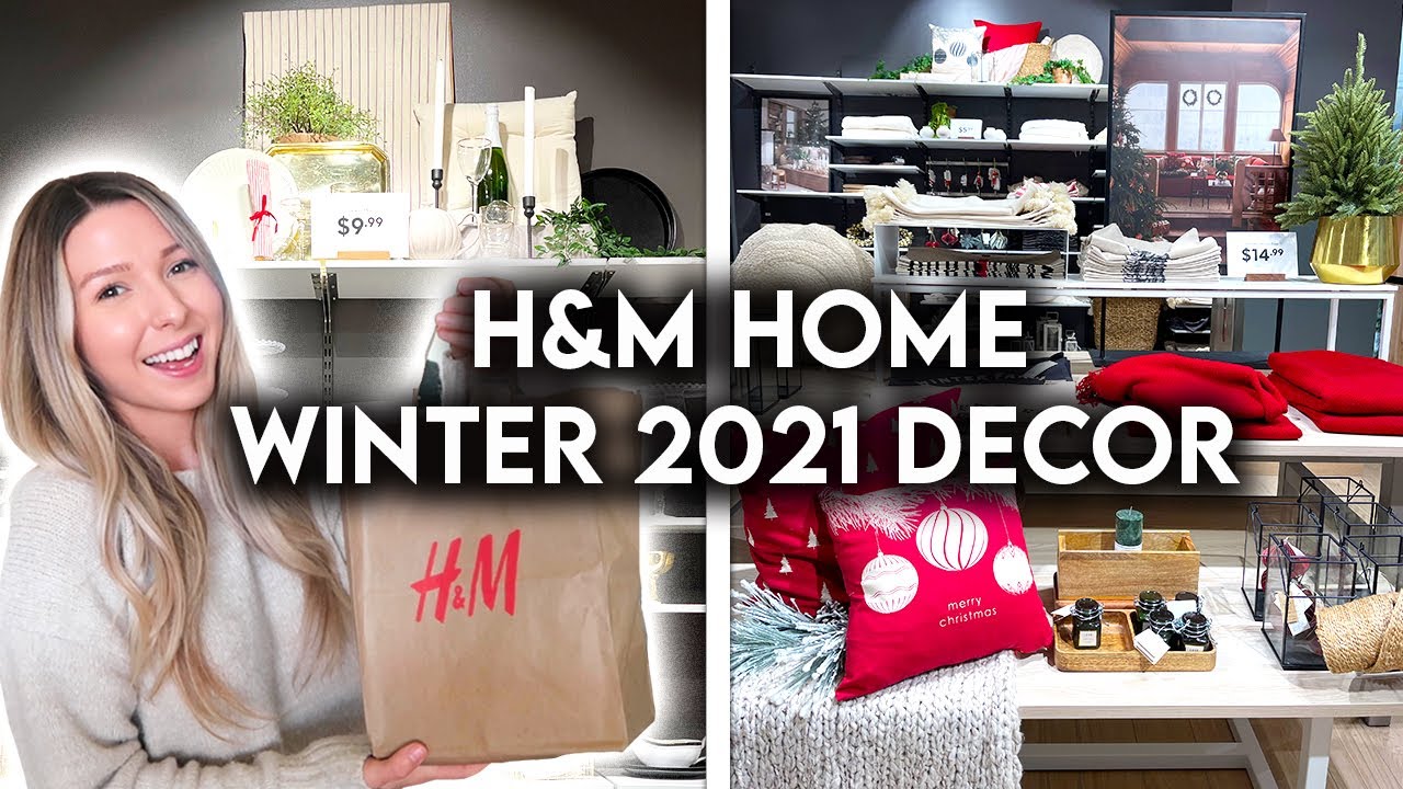 H&m Home Shop With Me Winter 2021 : New Holiday Decor