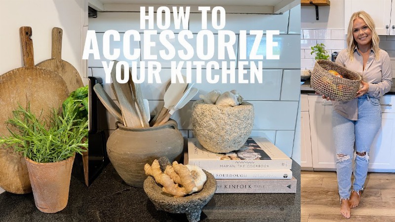 image 0 How To Accessorize Your Kitchen : Kitchen Counter Decor : Kitchen Decor And Styling : Brandy Jackson