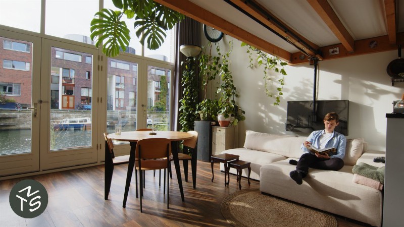 image 0 Never Too Small: Diy Plant-filled Waterfront Loft Amsterdam - 45sqm/484sqft