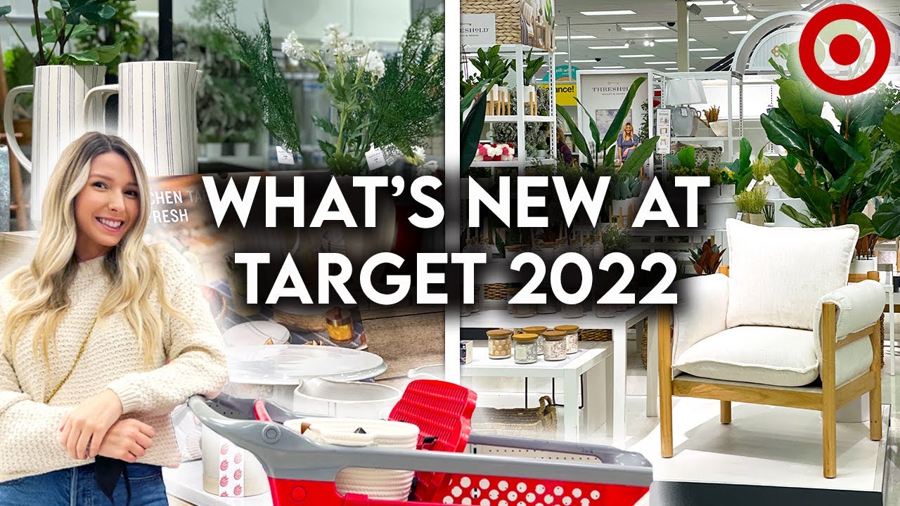 image 0 Target Shop With Me 2022 : New Furniture + Home Decor