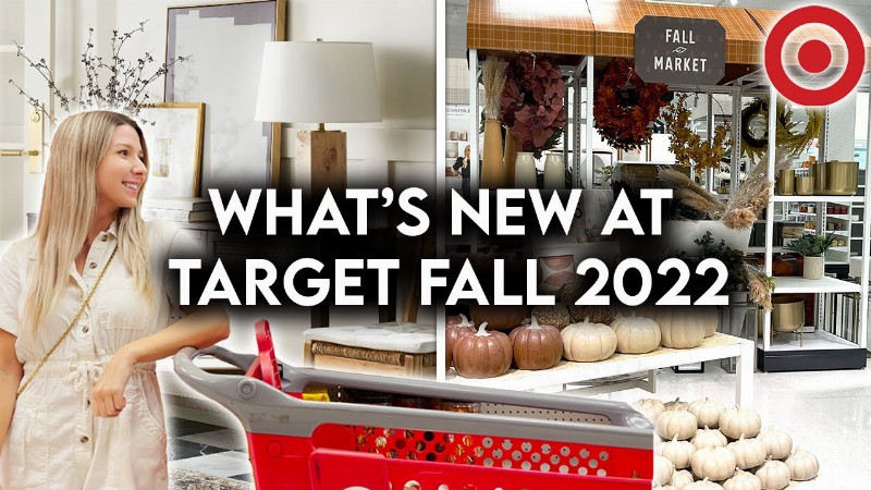 image 0 Target Shop With Me Fall 2022 : New Furniture + Home Decor